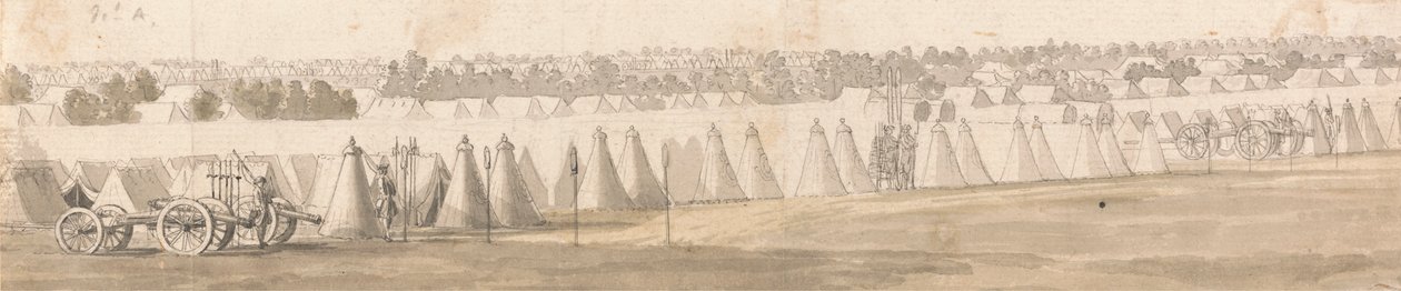 Et leir i Flandern av Thomas Sandby