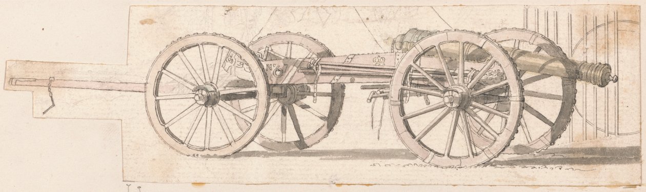 Gun and Limber, nr. 7 av Thomas Sandby