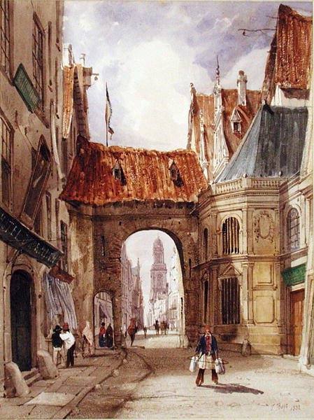 St. Charles Borromeos kirke i Antwerpen av Thomas Shotter Boys