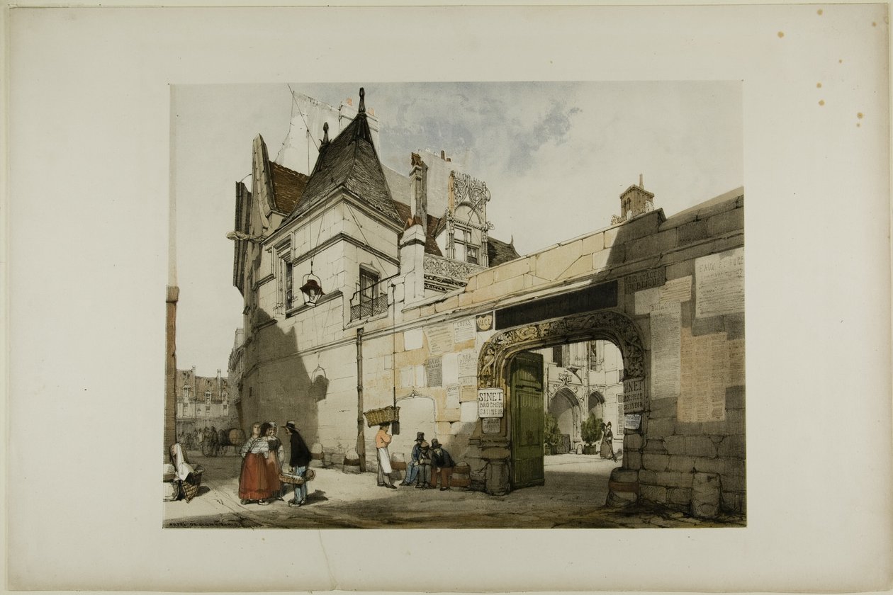 Hotel Cluny, Paris av Thomas Shotter Boys