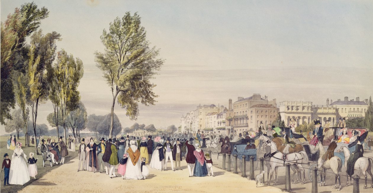 Hyde Park: nær Grosvenor Gate av Thomas Shotter Boys