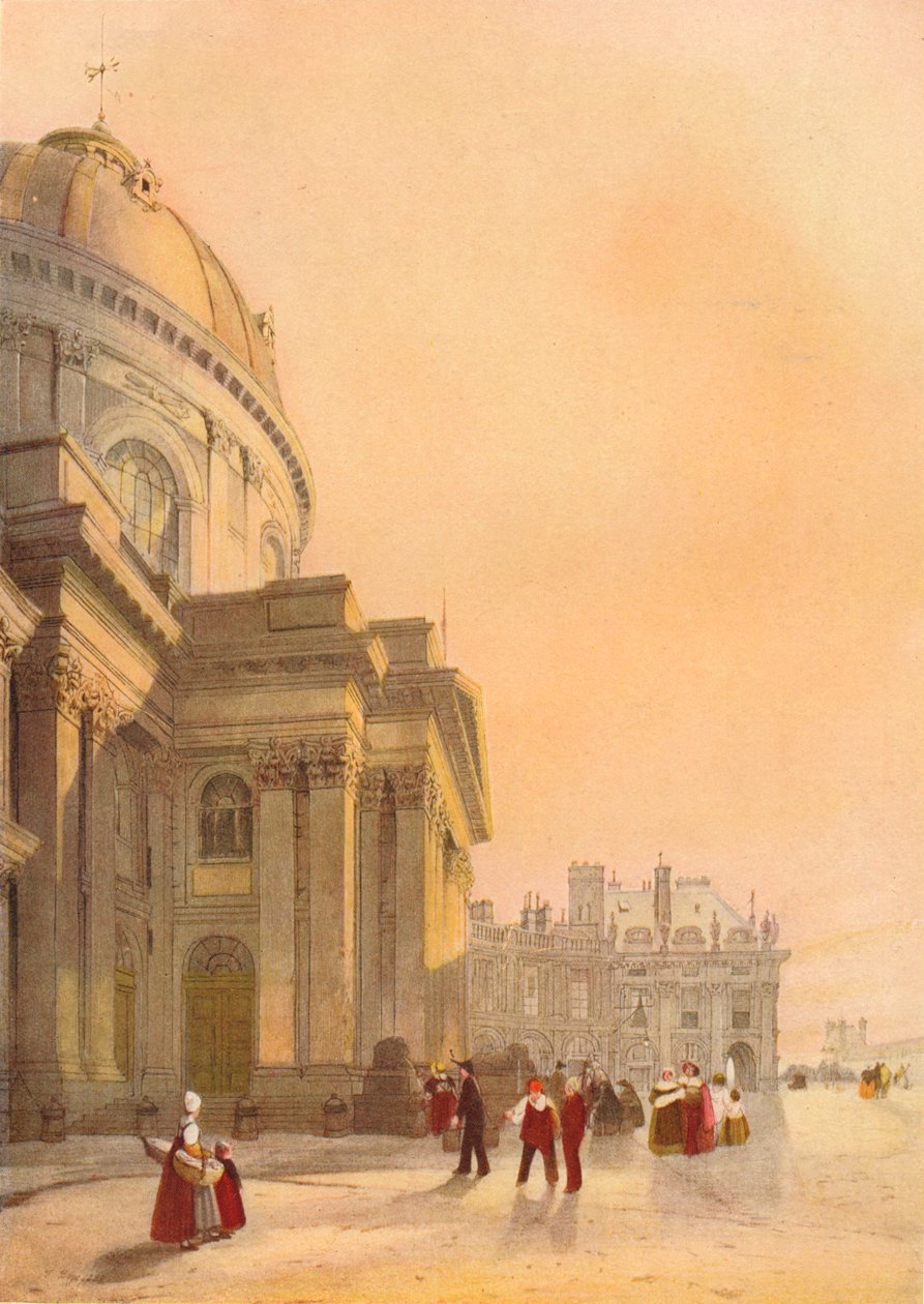 Instituttets kapell, Paris, 1839 av Thomas Shotter Boys