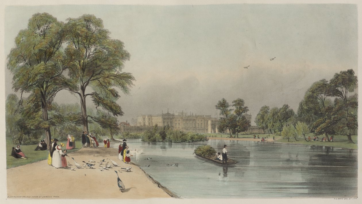 London som det er: Buckingham Palace, fra St. James