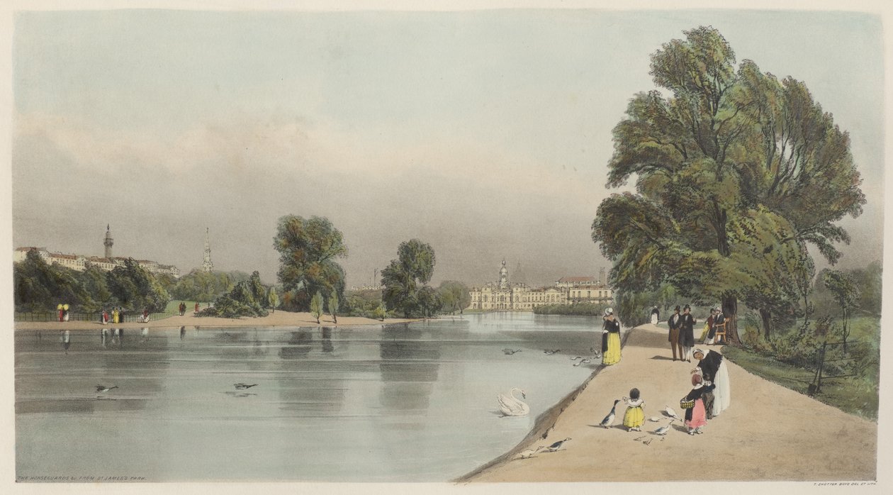 London As It Is: The Horse-Guards, fra St. James