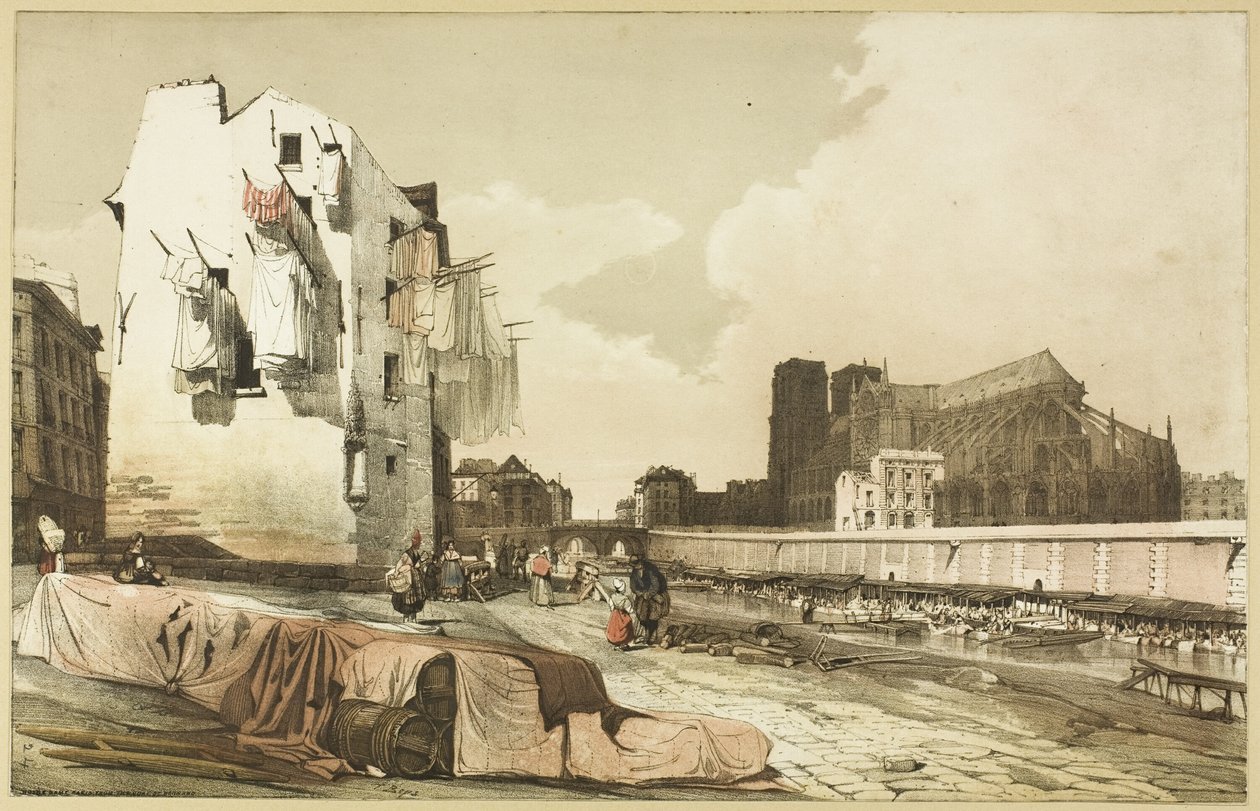 Notre-Dame, Paris av Thomas Shotter Boys