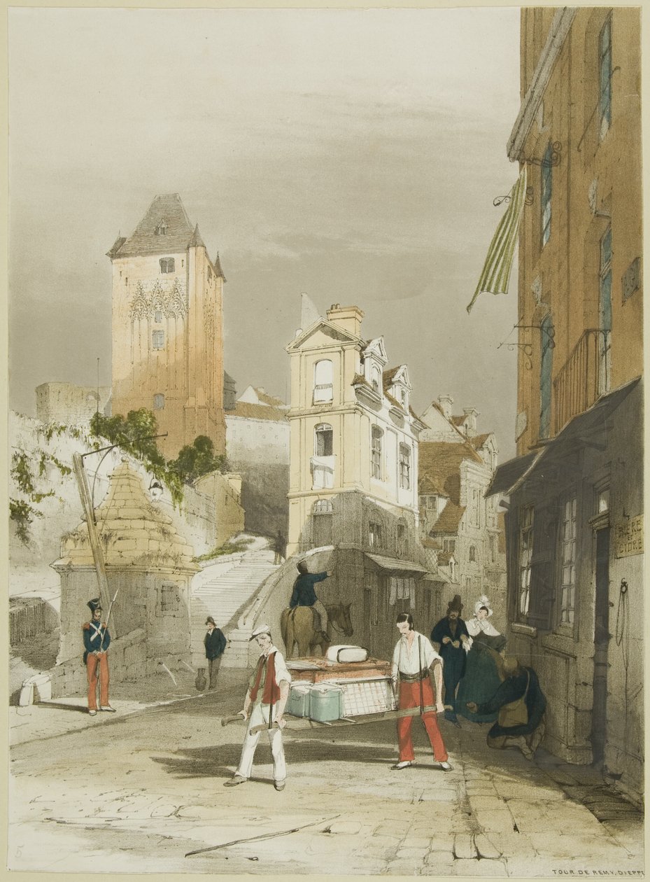 Pittoresk arkitektur i Paris, Gent, Antwerpen, Touen, etc. av Thomas Shotter Boys