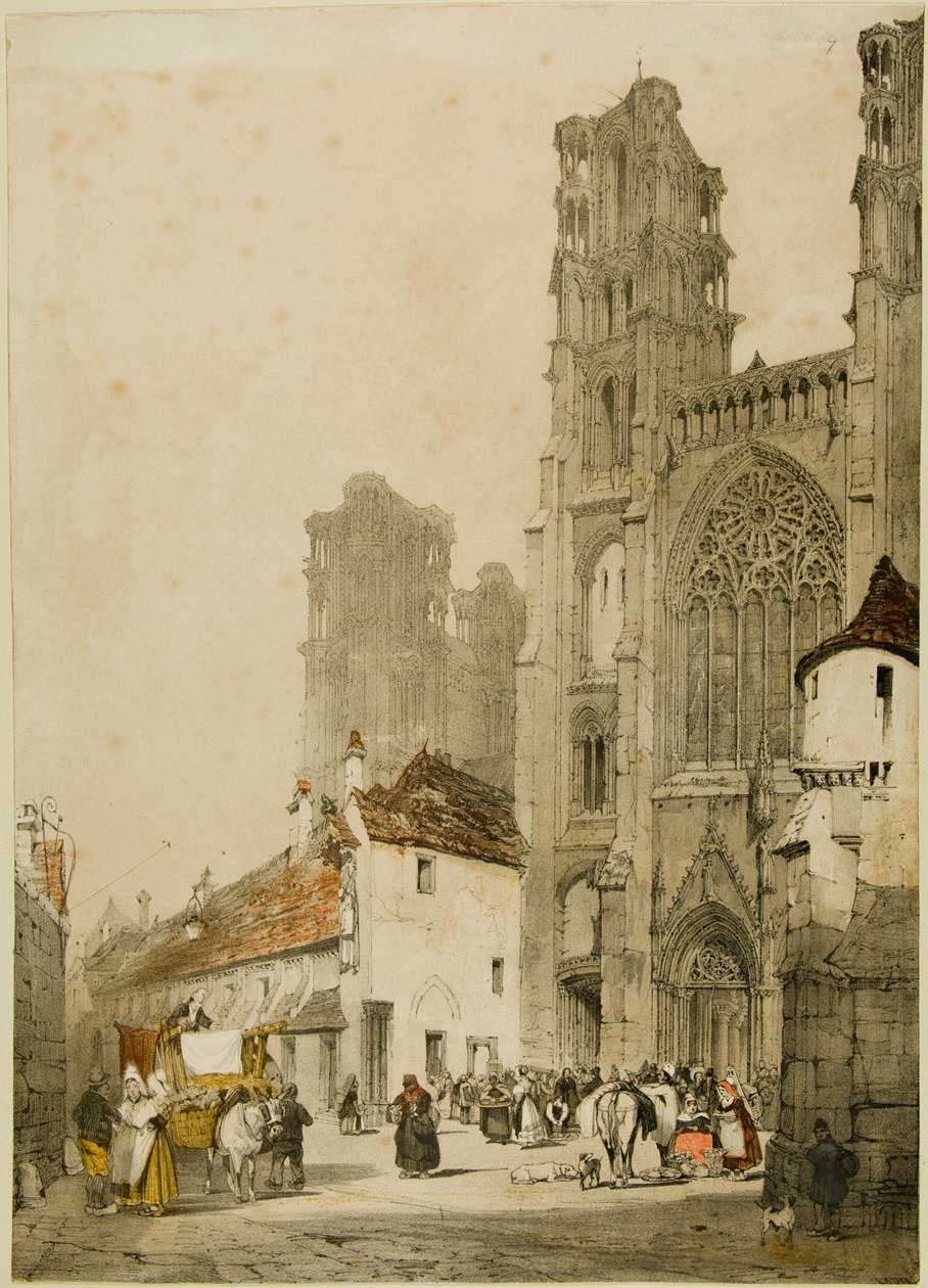 Pittoresk arkitektur i Paris, Gent, Antwerpen, Touen, etc. av Thomas Shotter Boys