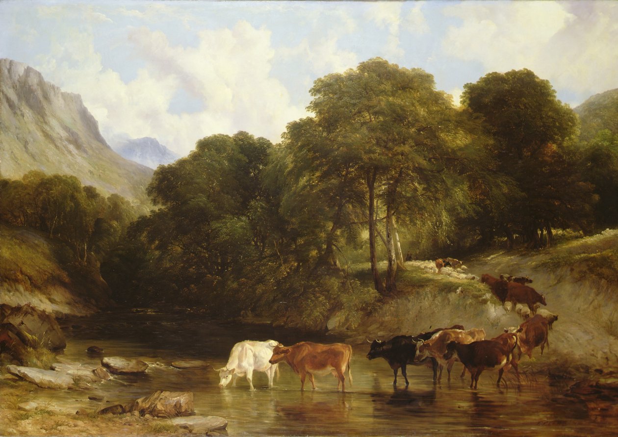 Vanningsplassen av Thomas Sidney Cooper