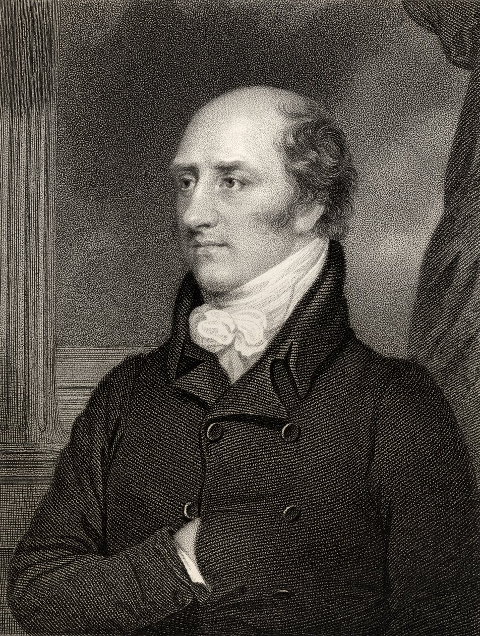 George Canning, statsminister, gravert av W. Holl, fra 