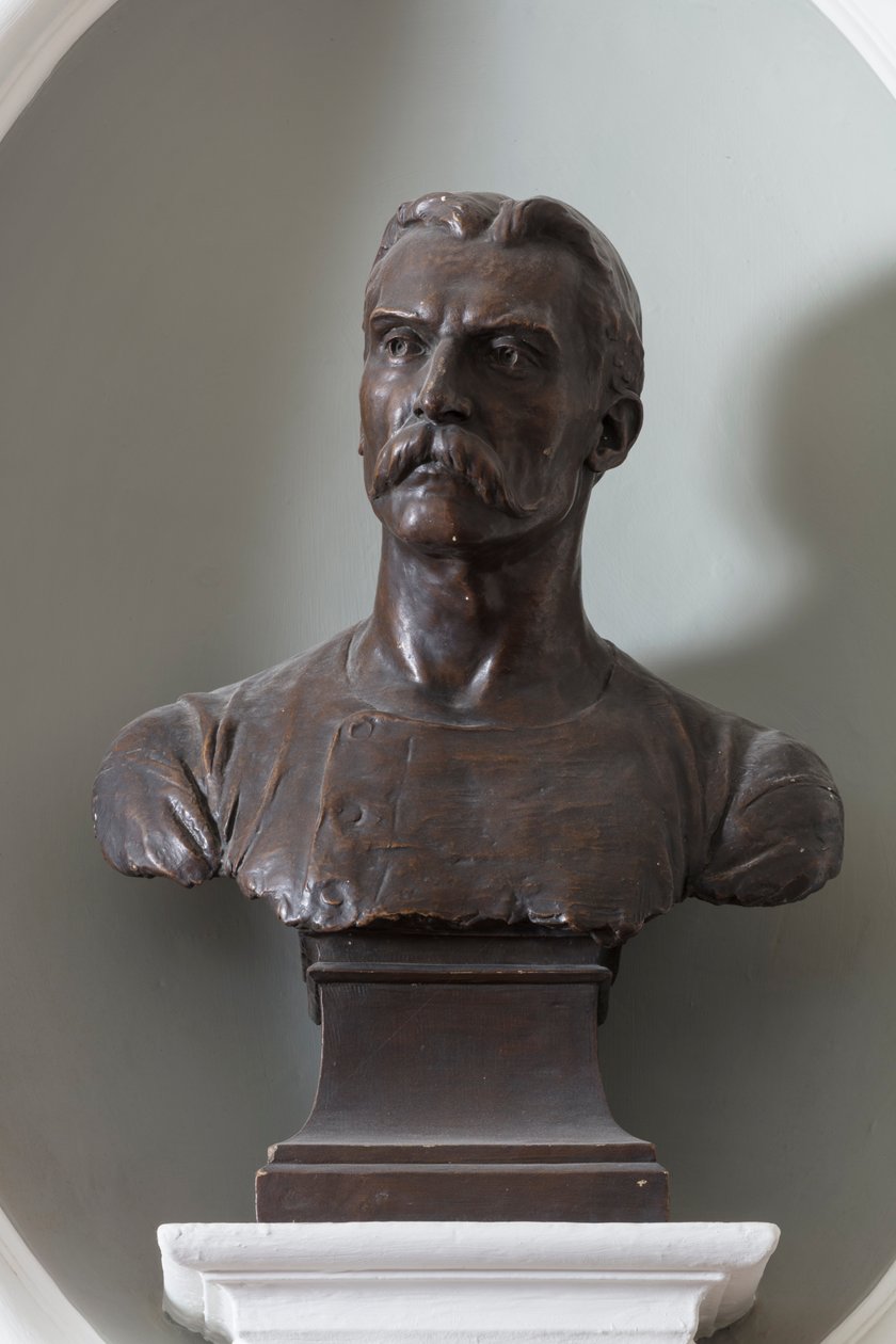 Byste av Sir Mervyn Macartney, ca. 1899 (bronse) av Thomas Stirling Lee