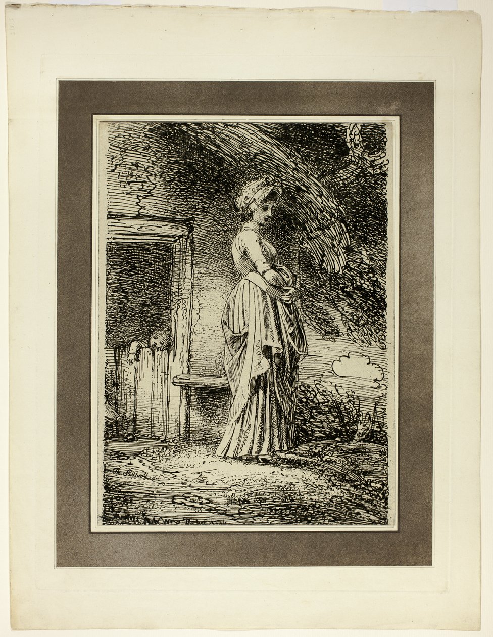 The Lost Apple, fra den første utgaven av Specimens of Polyautography av Thomas Stothard
