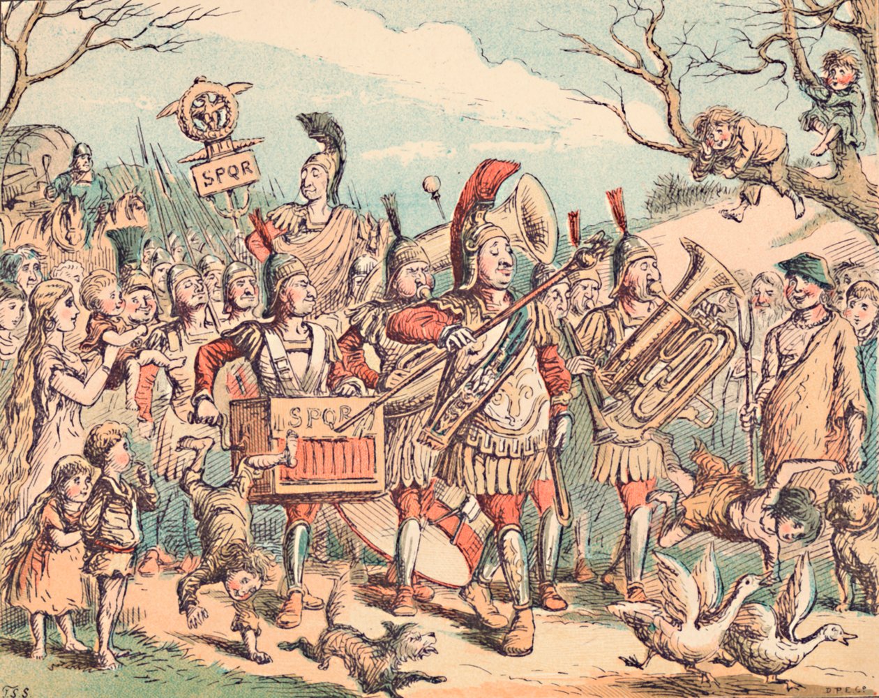 Romerne i Storbritannia, ca 1884 av Thomas Strong Seccombe