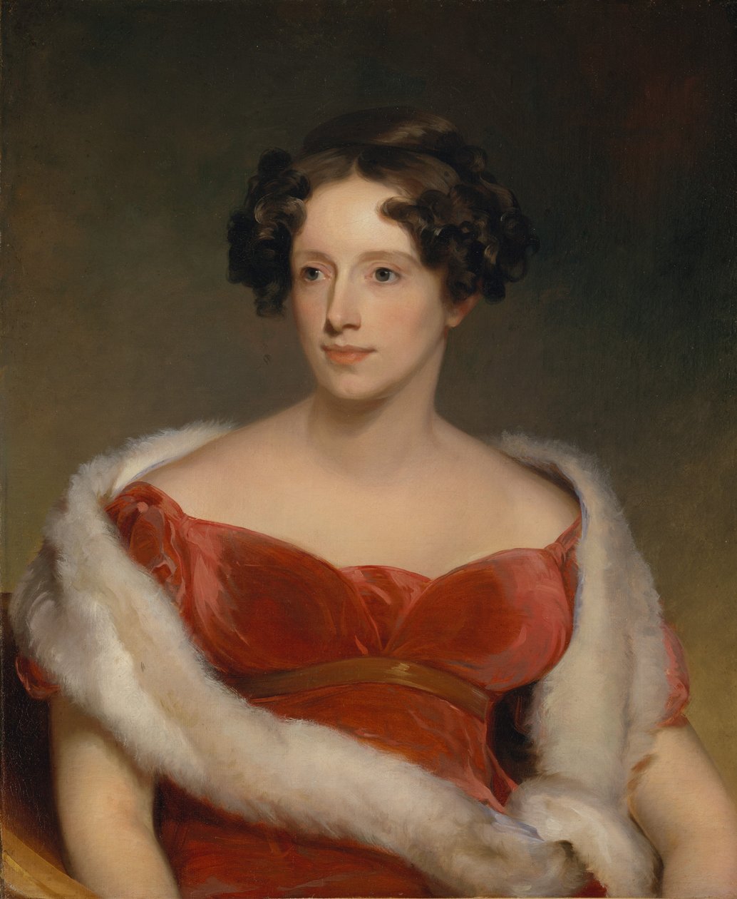 Mrs. John Biddle Eliza Falconer Bradish, 1818. av Thomas Sully