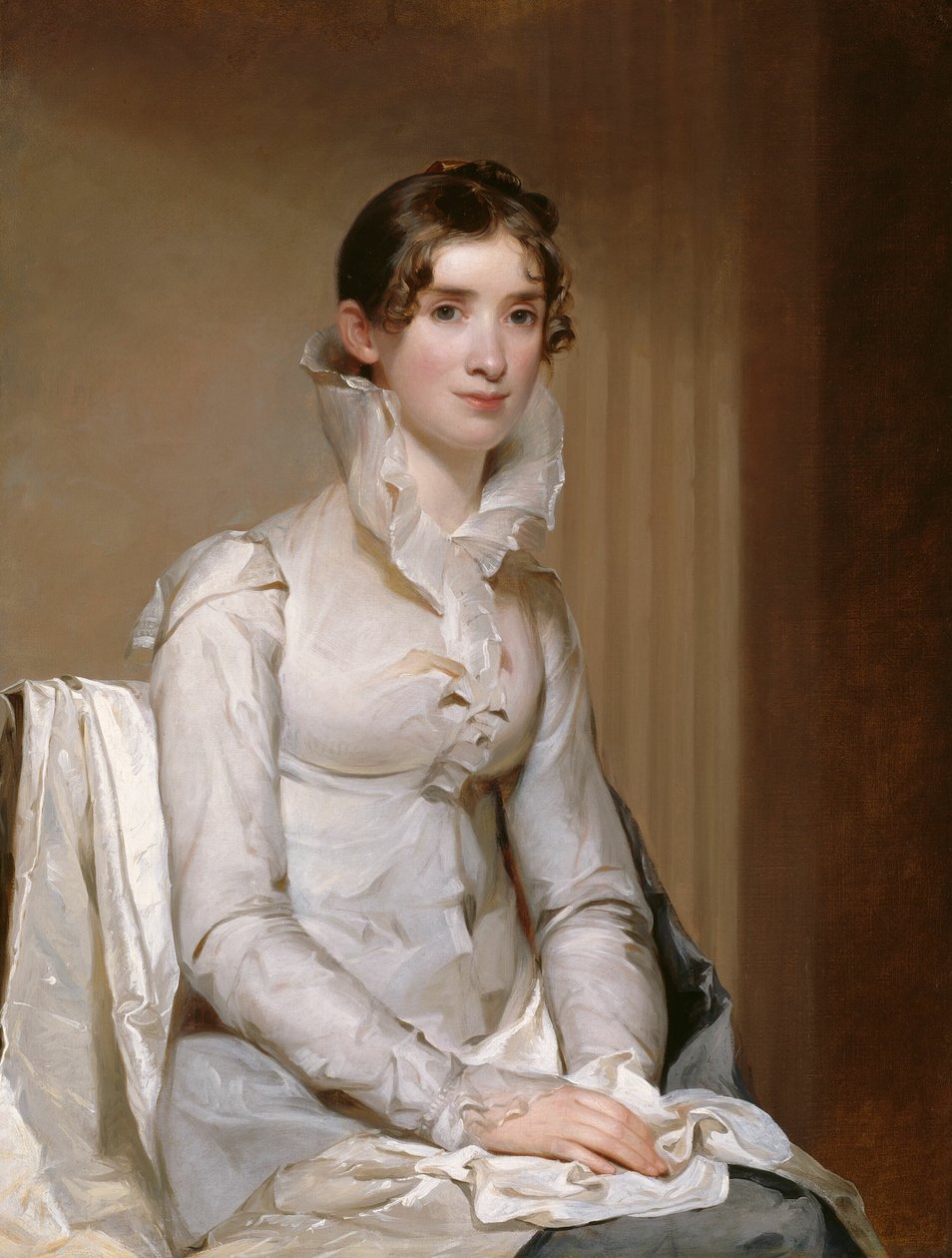 Fru. Klapp Anna Milnor, 1814. av Thomas Sully