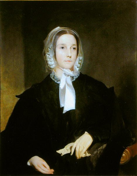 Portrett av fru Joseph Janney av Thomas Sully
