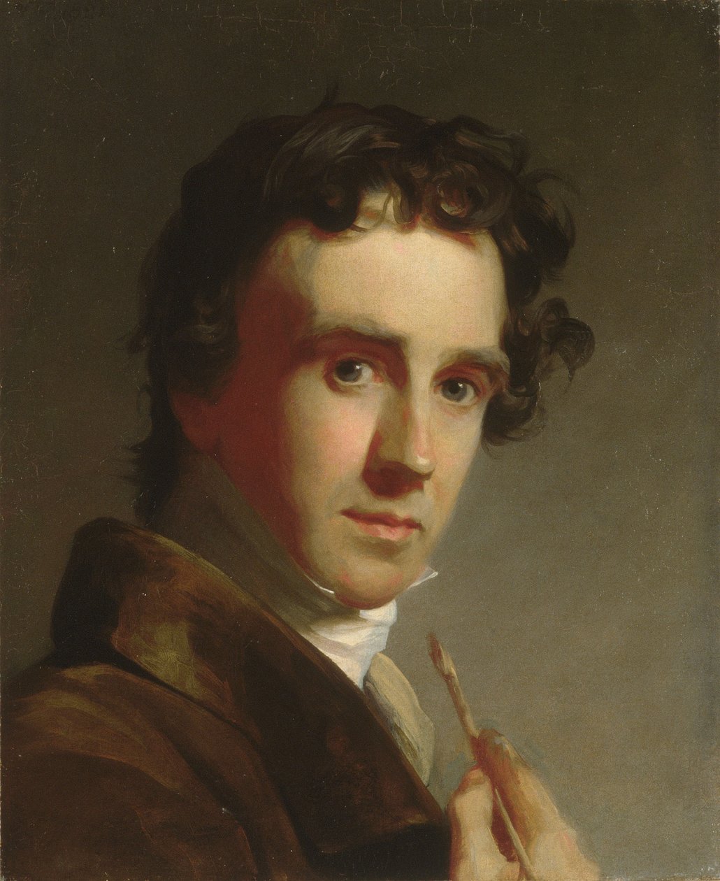 Portrett av kunstneren av Thomas Sully