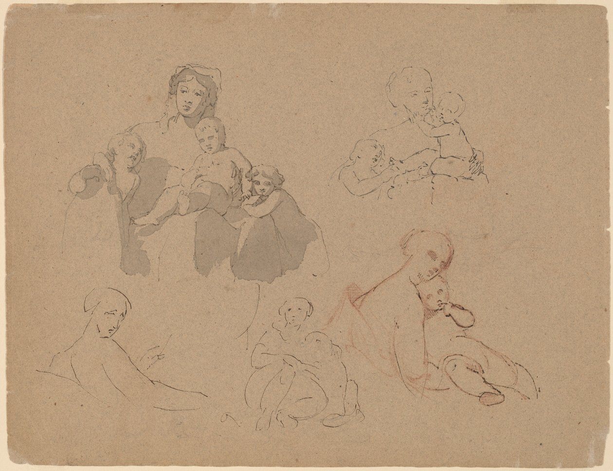 Studier: Major Thomas Biddle og Thomas Wilcocks Sully av Thomas Sully