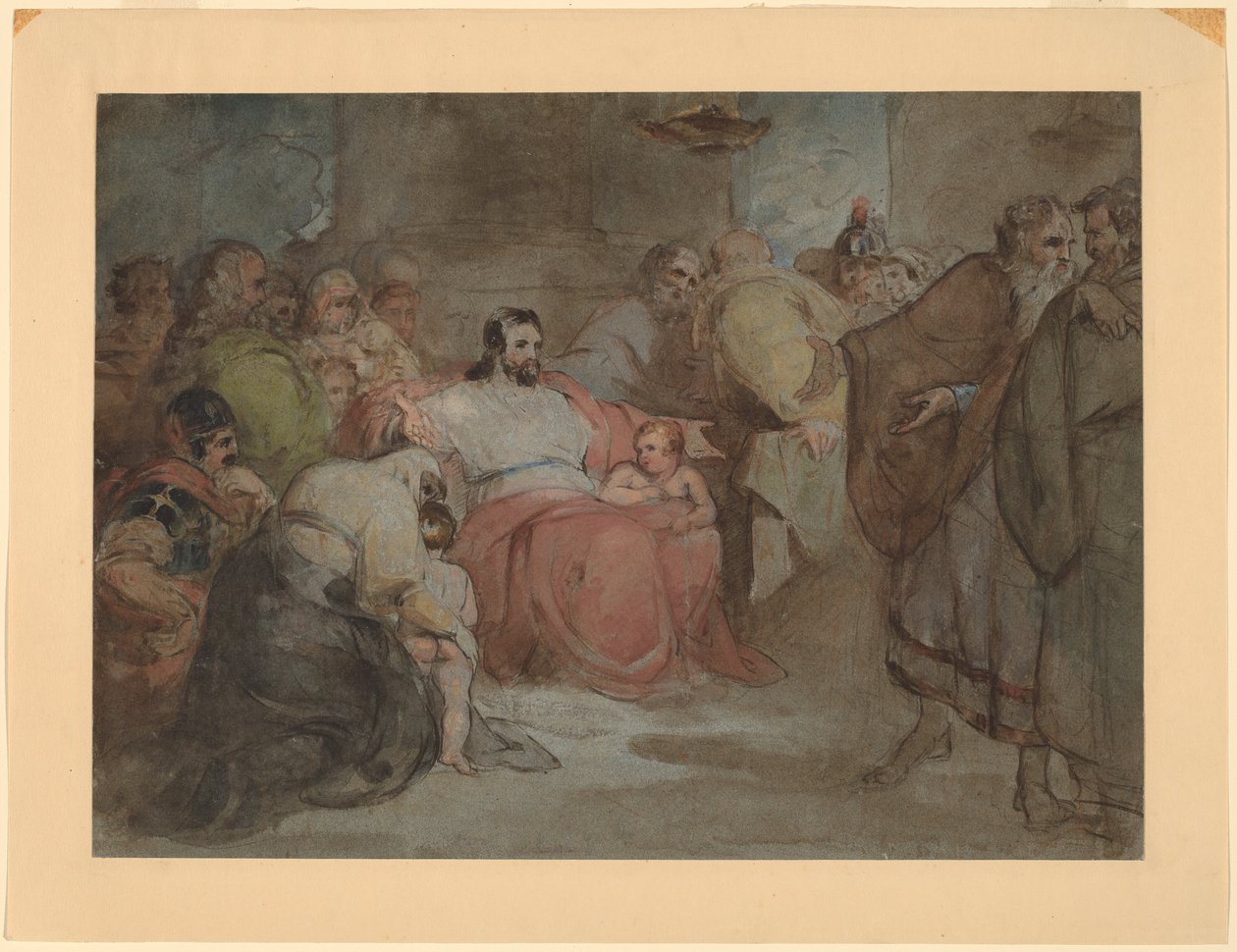 Lide de små barna av Thomas Sully