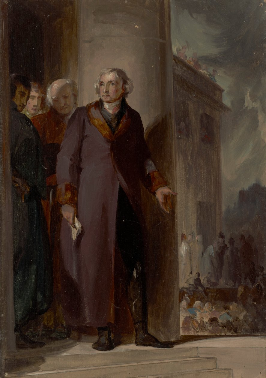 Thomas Jefferson (1743-1826), LL.D. 1786 av Thomas Sully