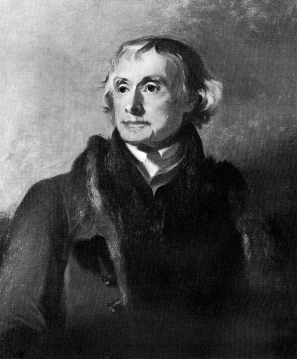 Thomas Jefferson, tredje president i USA, 1800-tallet. av Thomas Sully