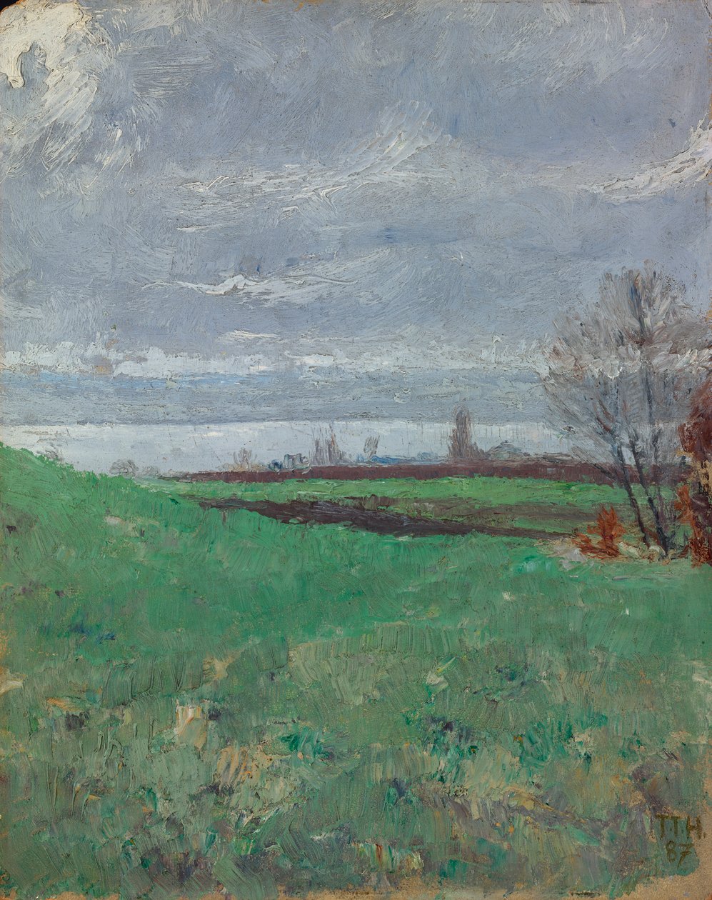 Landskap ved Ammersee av Thomas Theodor Heine