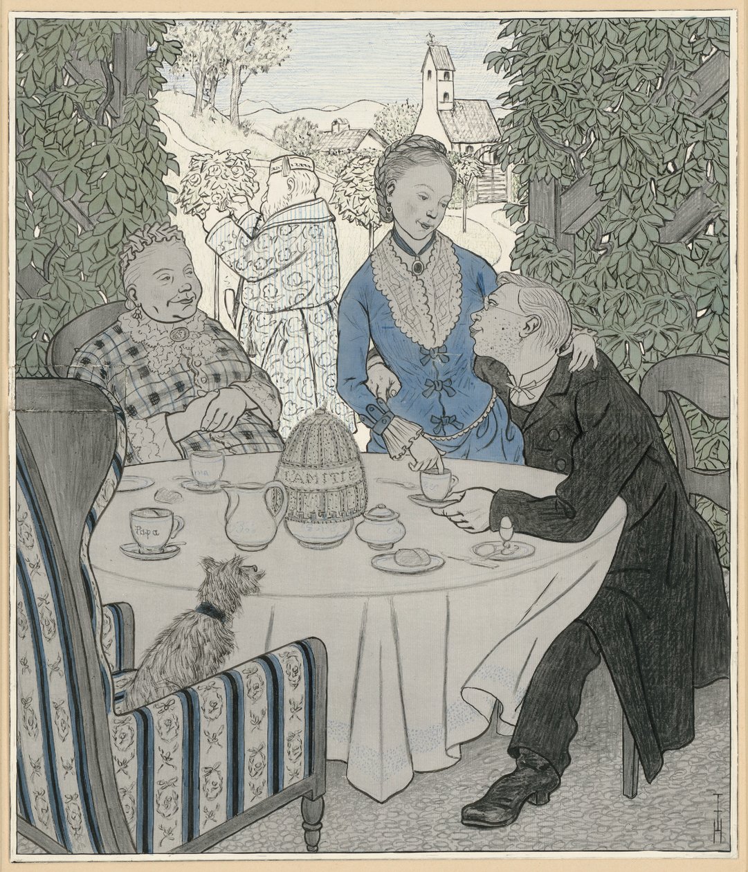 Kandidaten til presteembetet (Bilder fra familielivet, nr. 13) av Thomas Theodor Heine