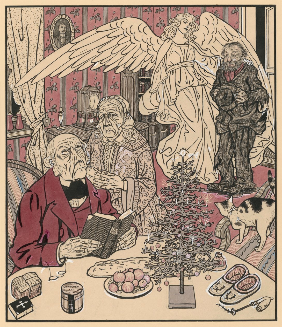 Den fortapte sønn eller Den uregjerlige sønnen (Bilder fra familielivet, nr. 4) av Thomas Theodor Heine