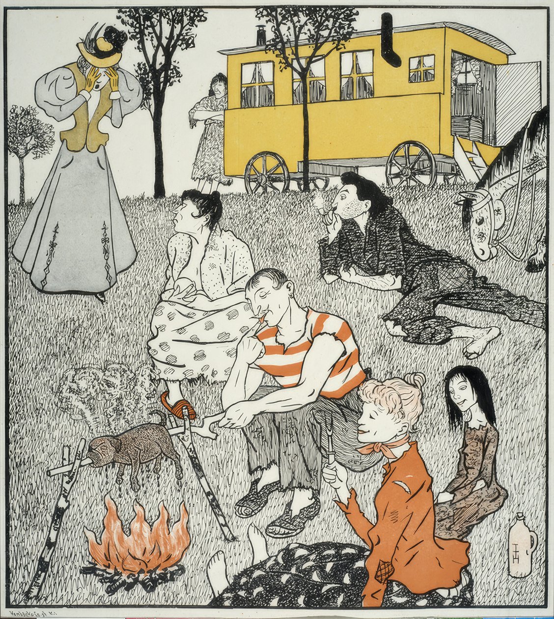 Et gjensyn. / Å Puzzi, jeg må finne deg som dette! av Thomas Theodor Heine