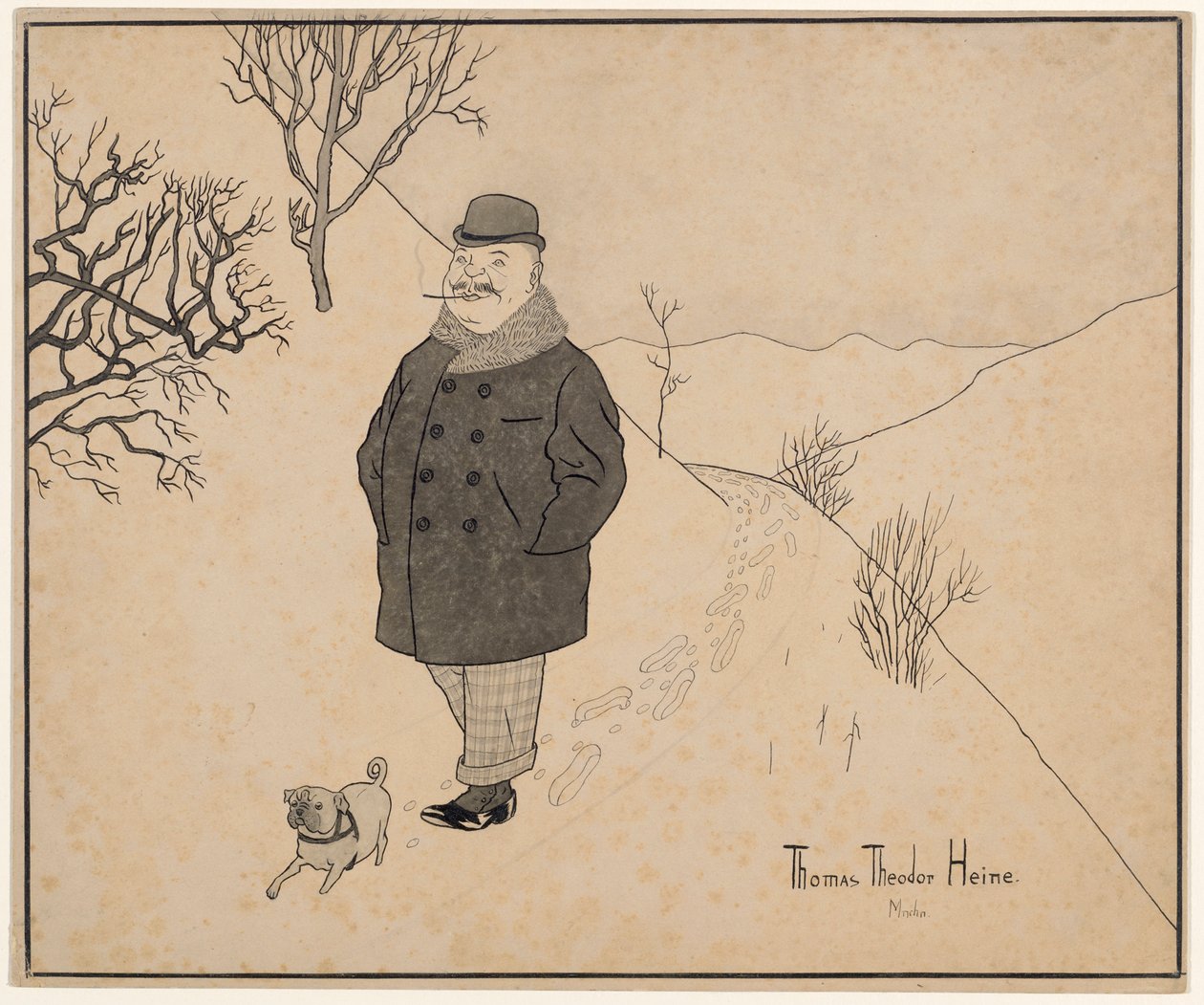 Vintertur av Thomas Theodor Heine