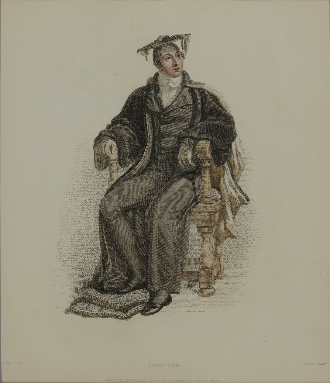 Proctor, gravert av J. Agar, publisert i R. Ackermanns 