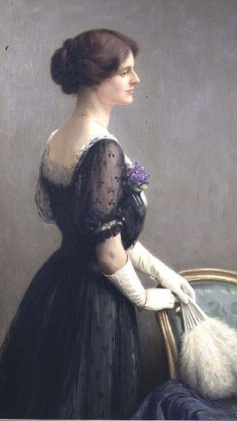 Kunstnerens kone av Thomas W. Holgate