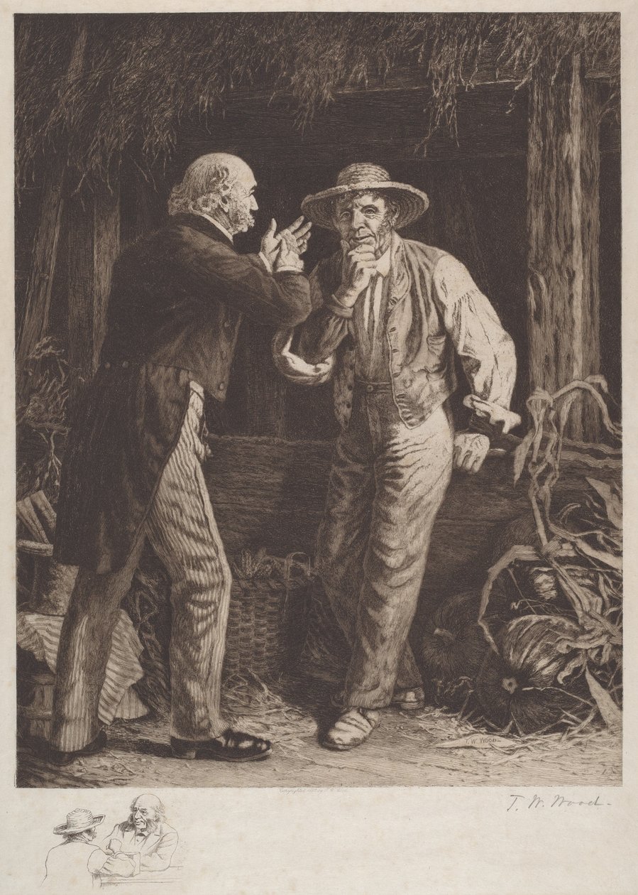 Dagen før valget av Thomas Waterman Wood