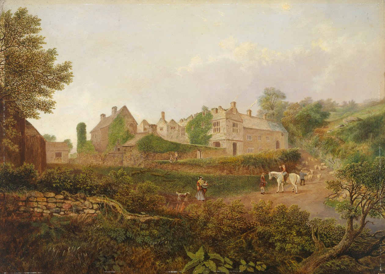'The Van, Caerphilly', 1834-1889 av Thomas Waters
