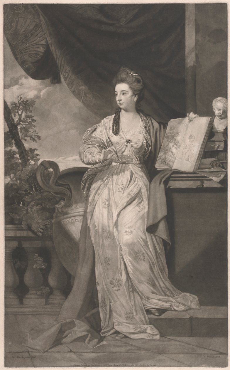 Lady Broughton av Thomas Watson