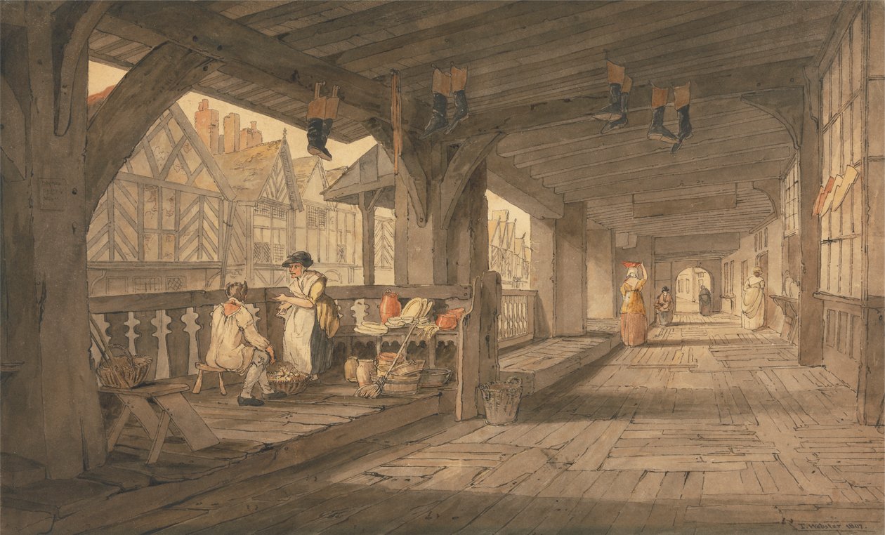 The Rows, Chester av Thomas Webster
