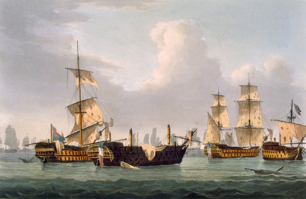 Lord Hothams handling, 14. mars 1795, gravert av Thomas Sutherland for J. Jenkins 