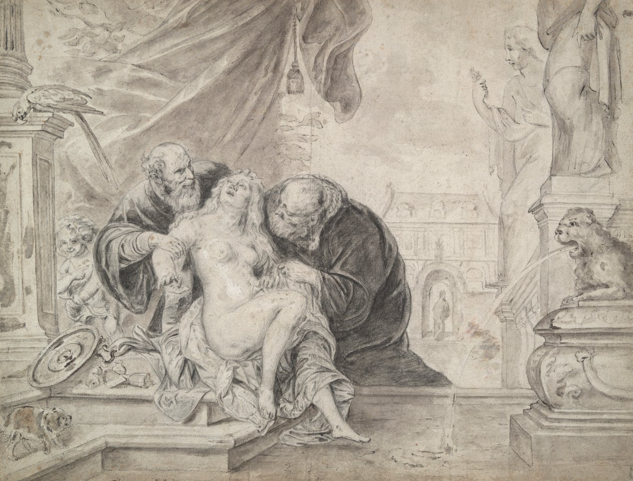 Susannah og de eldste av Thomas Willeboirts