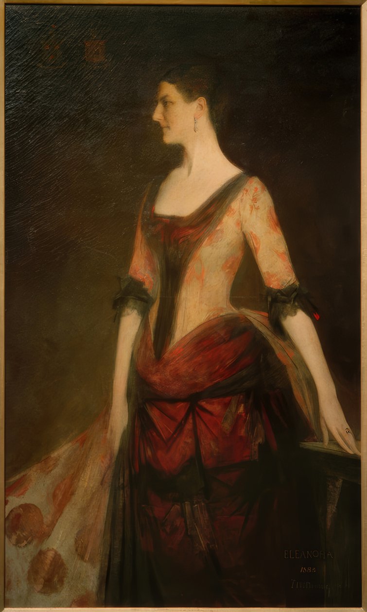 Eleanora Iselin Kane av Thomas Wilmer Dewing