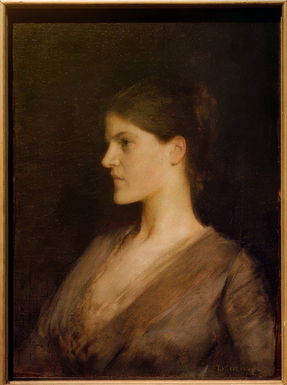 Ella Batavia Smith Emmet av Thomas Wilmer Dewing
