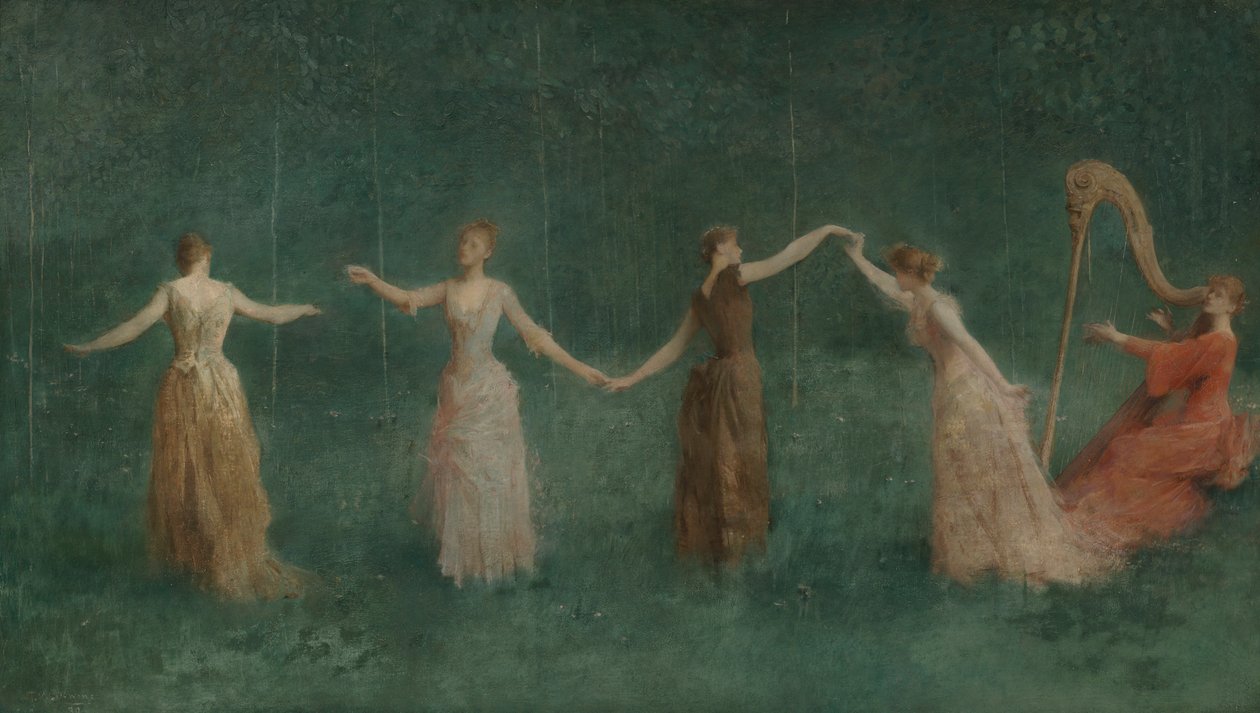 Sommer av Thomas Wilmer Dewing