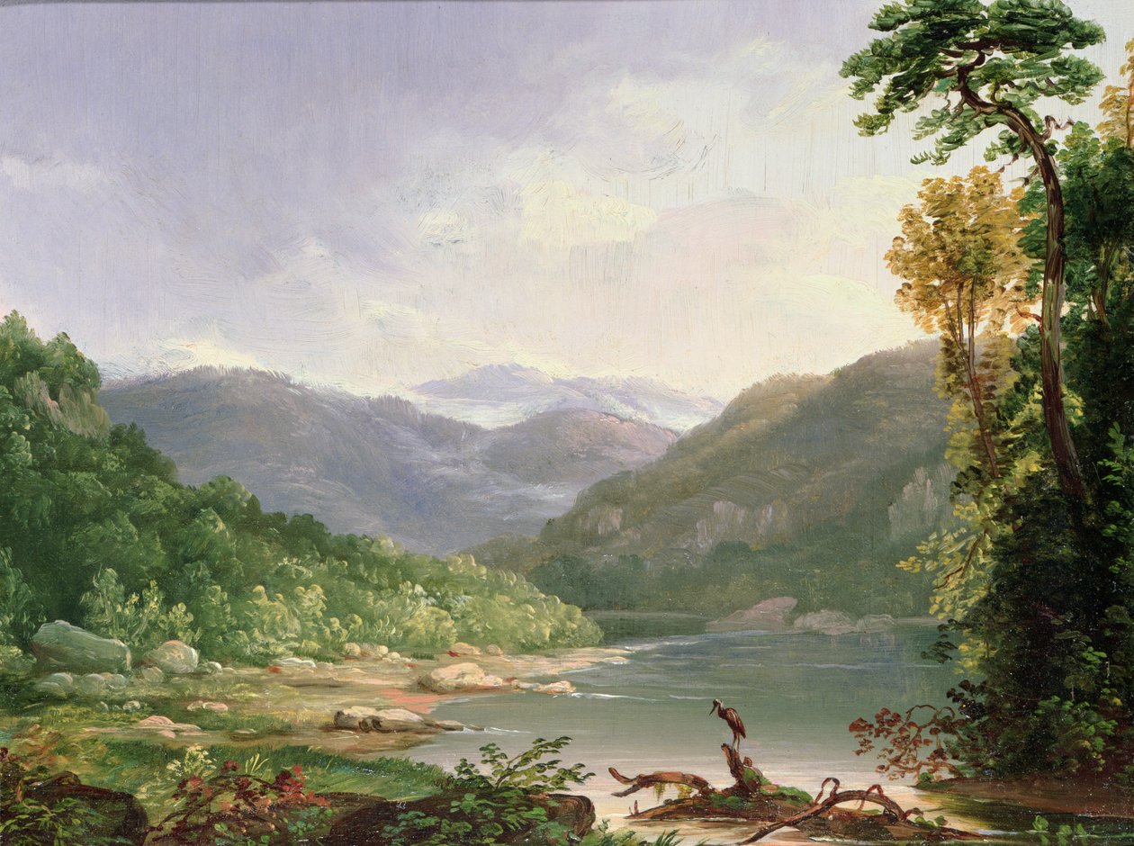 Kentucky River, nær Dic River av Thomas Worthington Whittredge