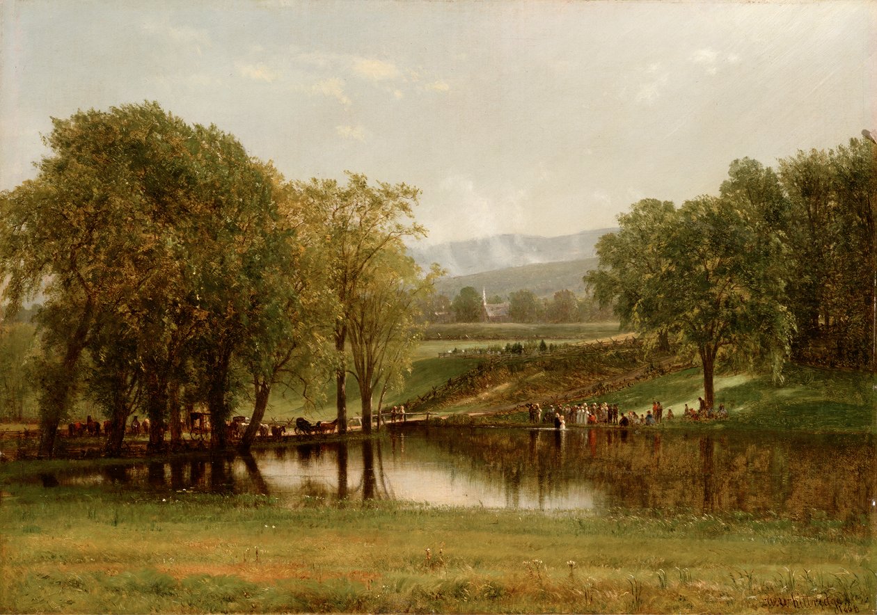 Dåpen av Thomas Worthington Whittredge