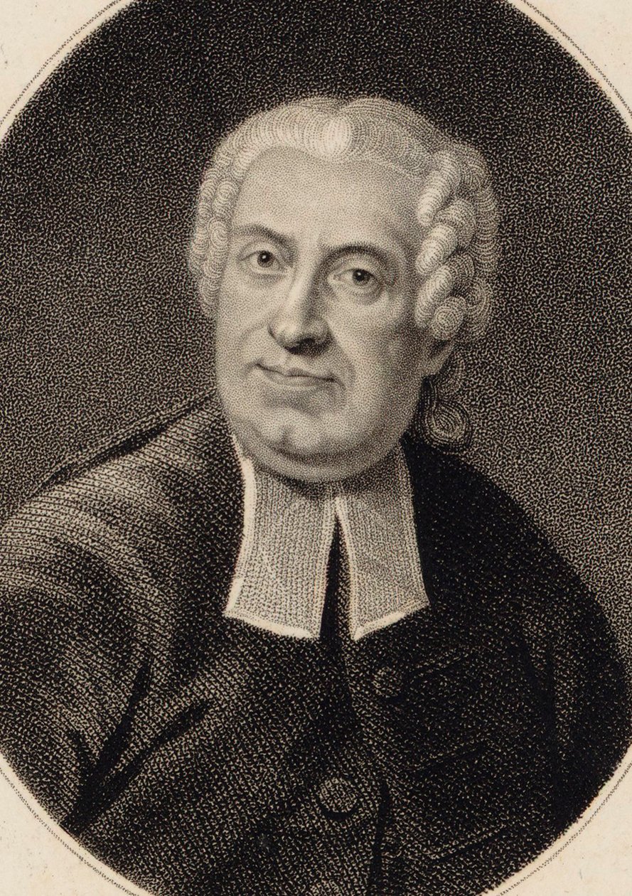 Portrett av poeten og librettisten Pietro Metastasio 1698-1782. av Thomas Wright