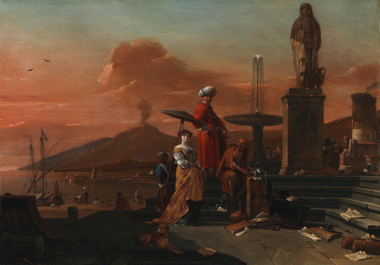 Ved Napolibukten av Thomas Wyck