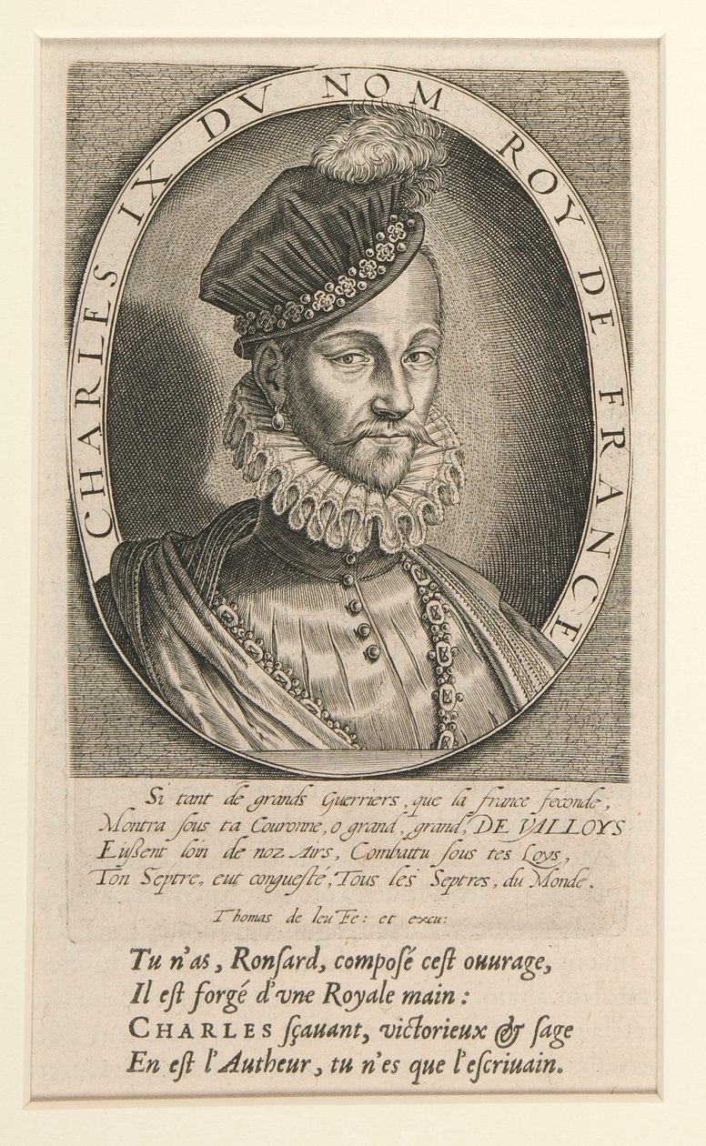 Charles IX, konge av Frankrike av Thomas de Leu
