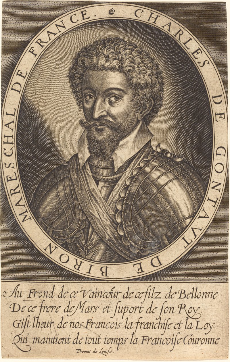 Charles de Gontaut, hertug av Biron av Thomas de Leu