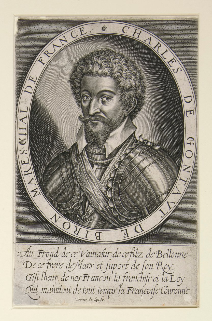 Charles de Gontaut, hertug av Biron, marskalk av Frankrike av Thomas de Leu