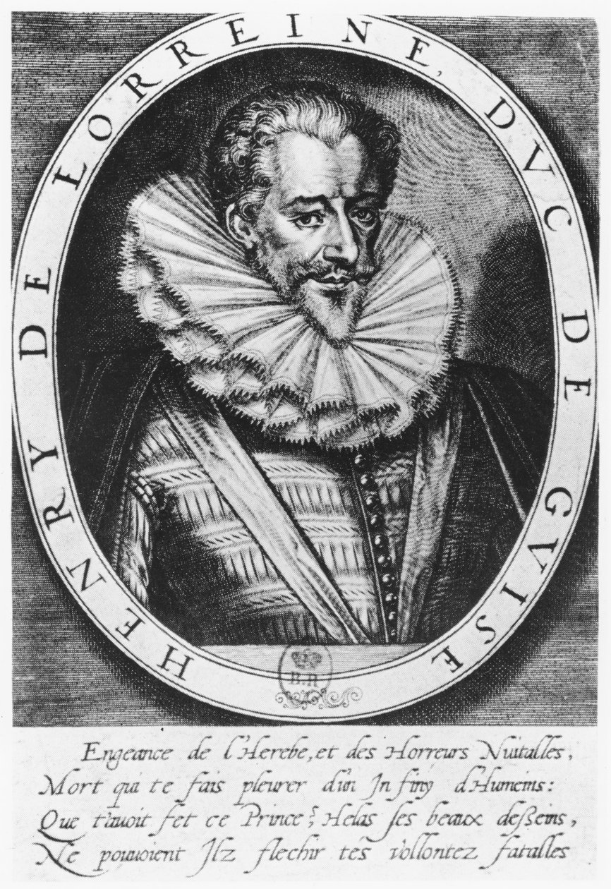 Henri de Lorraine, hertug av Guise av Thomas de Leu