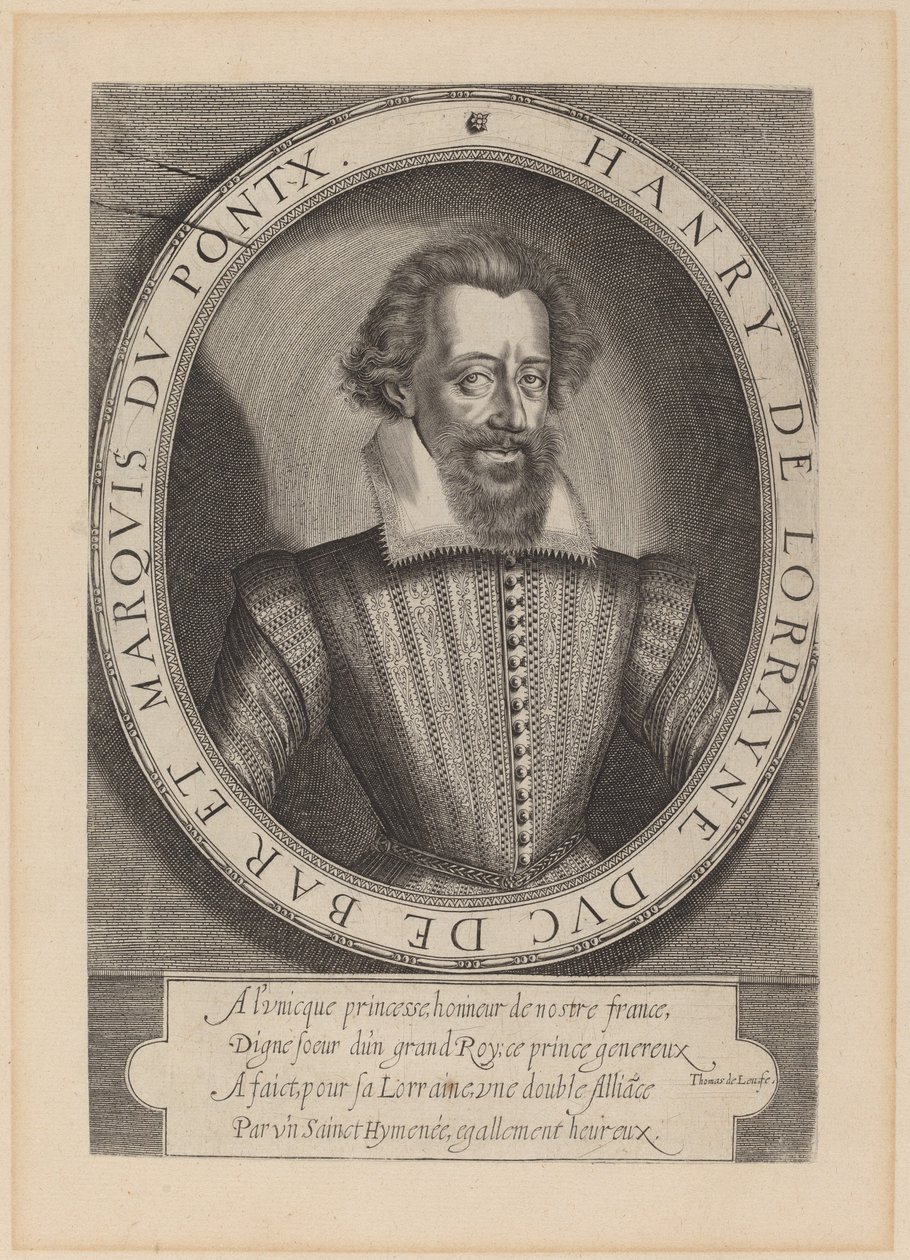 Henri, hertug av Bar av Thomas de Leu