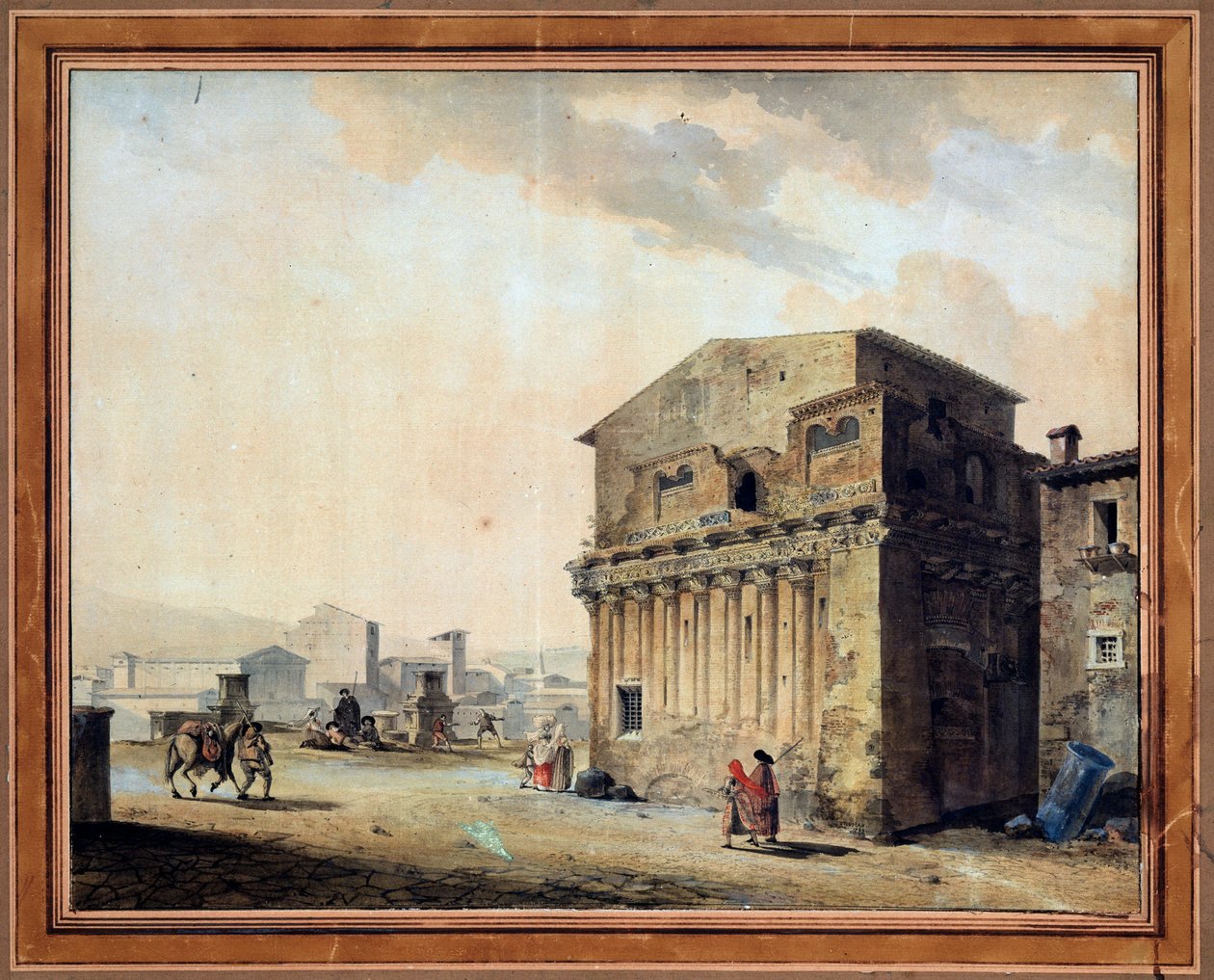 'Roma. Huset til Pontius Pilatus', 1788. av Thomas de Thomon